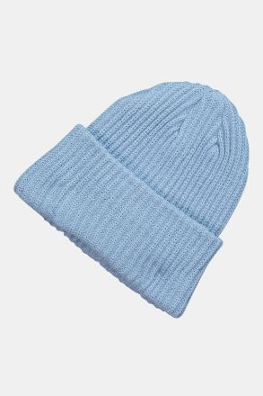 Ribbed Knit Beanie Hat