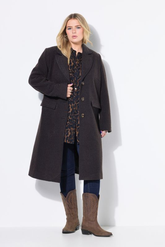 Палто от вълнена материя