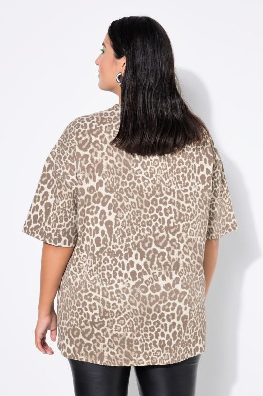Leopard print T-shirt