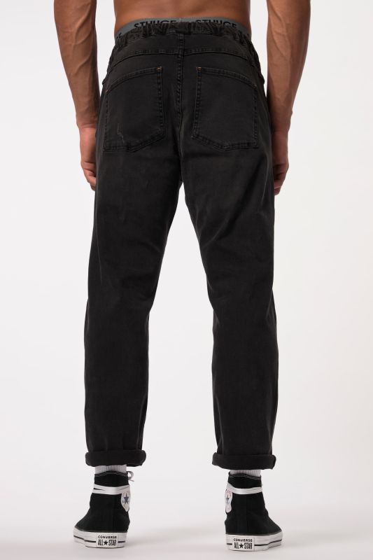 Дънки STHUGE с накъсани ефекти