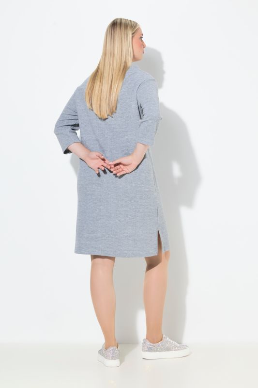 Рокля трикотажна с деколте тип лодка