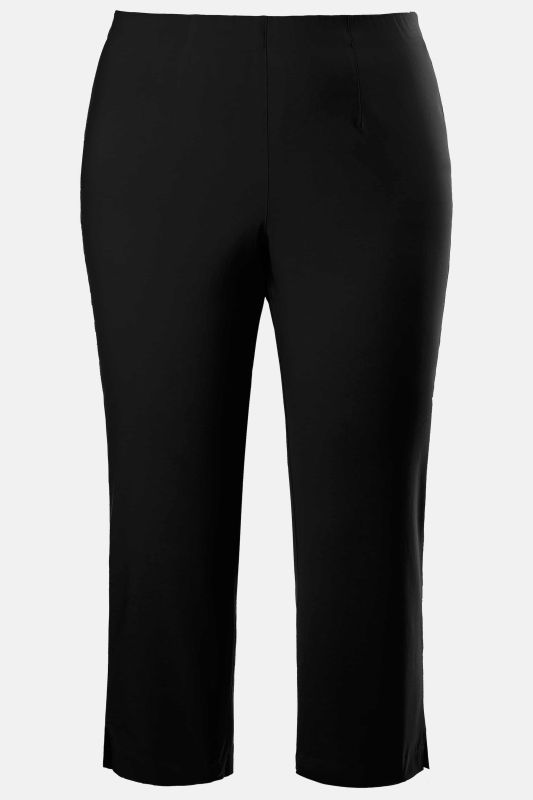 Stretch Basic Bengaline Capri Pants