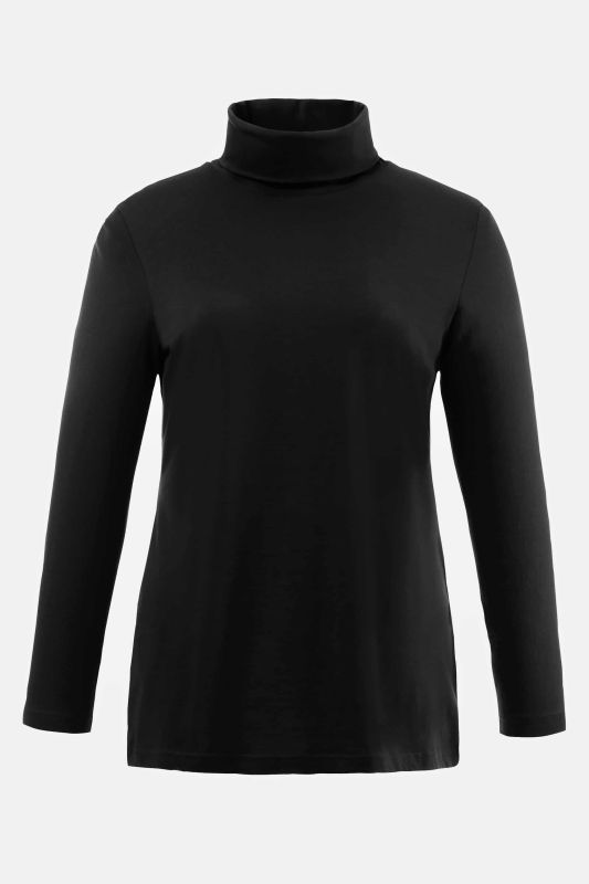 Basic Long Sleeve Slim Fit Turtleneck