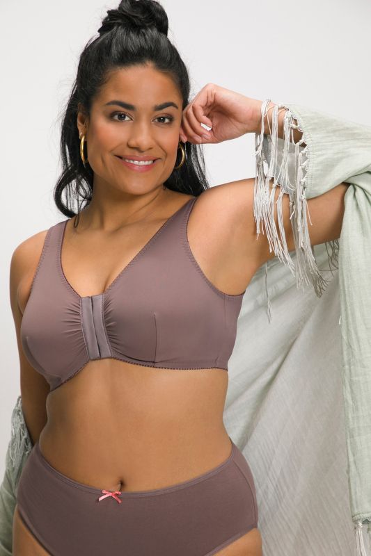 Front Closure Wirefree Comfort Bra