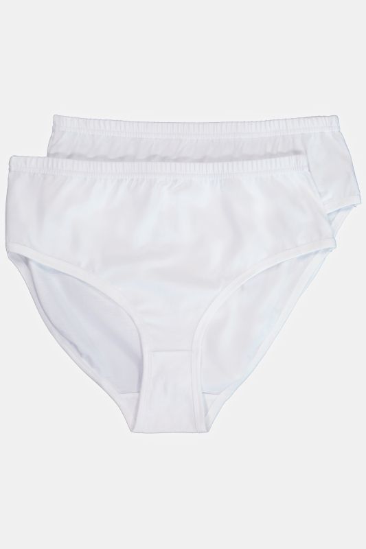 2 Pack of Eco Cotton Stretch Panties - Solids