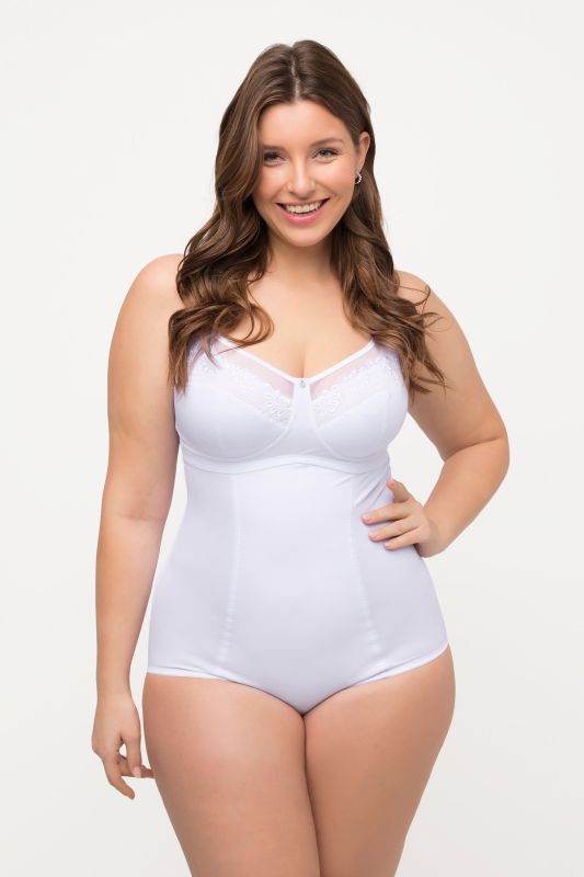 Lace Detail Shaping Bodysuit