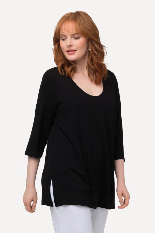 Round Neck Slinky Top