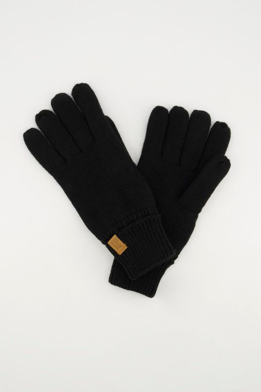 Fleece Lined Knit Gloves