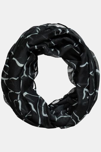 Patterned Infinity Scarf