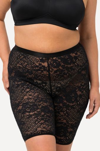 Sheer Lace Bike Shorts