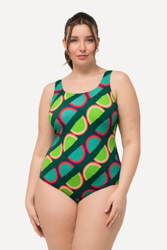 Melon Print One Piece Swimsuit