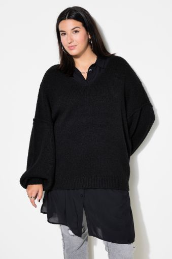 Oversized Drop Shoulder Sweater