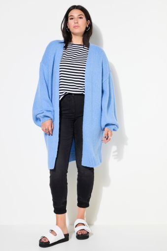 Oversized Open Shape Long Sleeve Cardigan