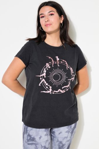 Graphic Short Sleeve Yoga Tee