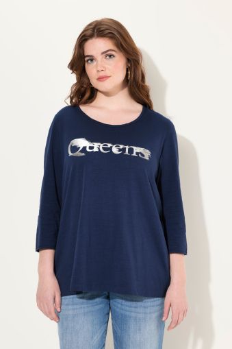 Queens 3/4 Sleeve Graphic Tee