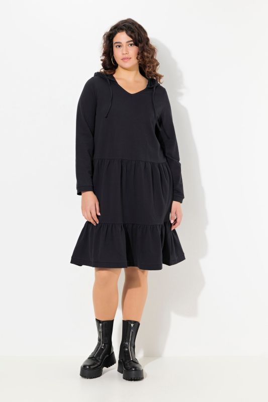 Tiered Sweatshirt Dress