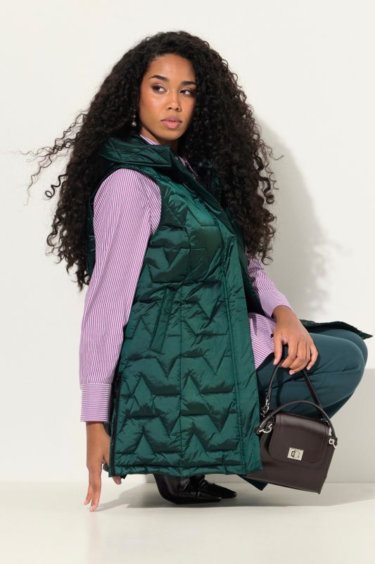 Zigzag Quilted Vest