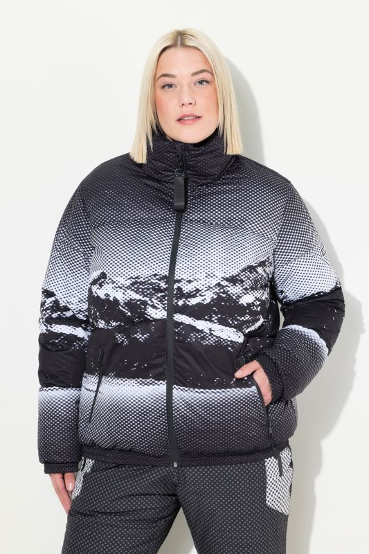 HYPRAR Mountain Scene Performance Puffer Coat