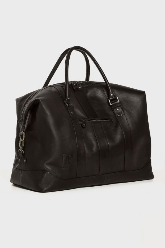 Weekender, leather bag, lamb nappa leather, for travelling