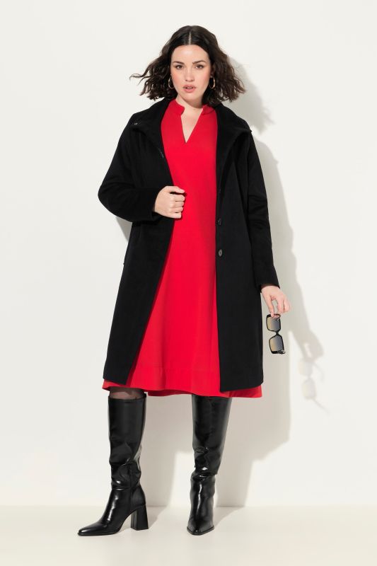 Wool Blend Coat