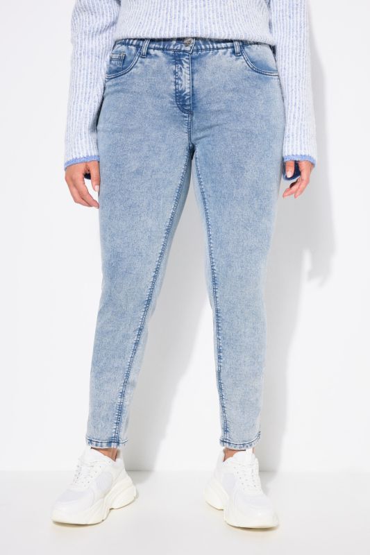 Jersey Slim Leg Jeans