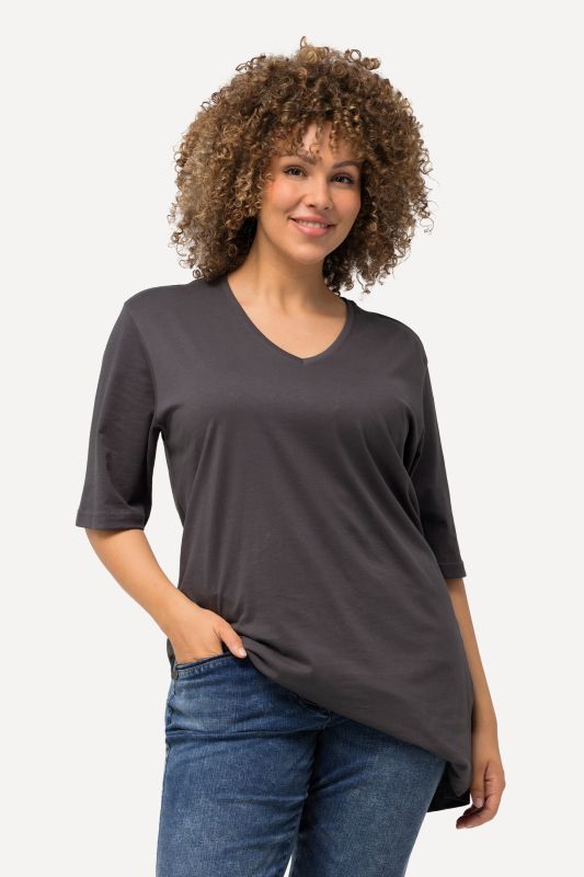 Тениска с V - образно деколте