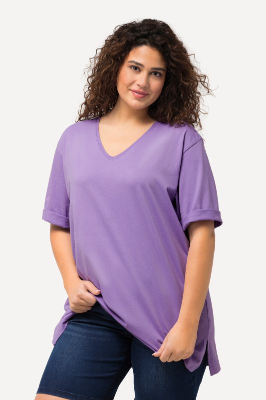 Тениска с V - образно деколте