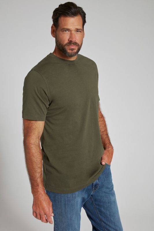 T-Shirt, Basic, Round neck, combed cotton, up to 8XL