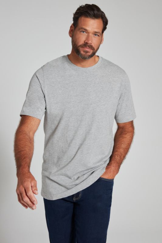 T-Shirt, Basic, Round neck, combed cotton, up to 8XL