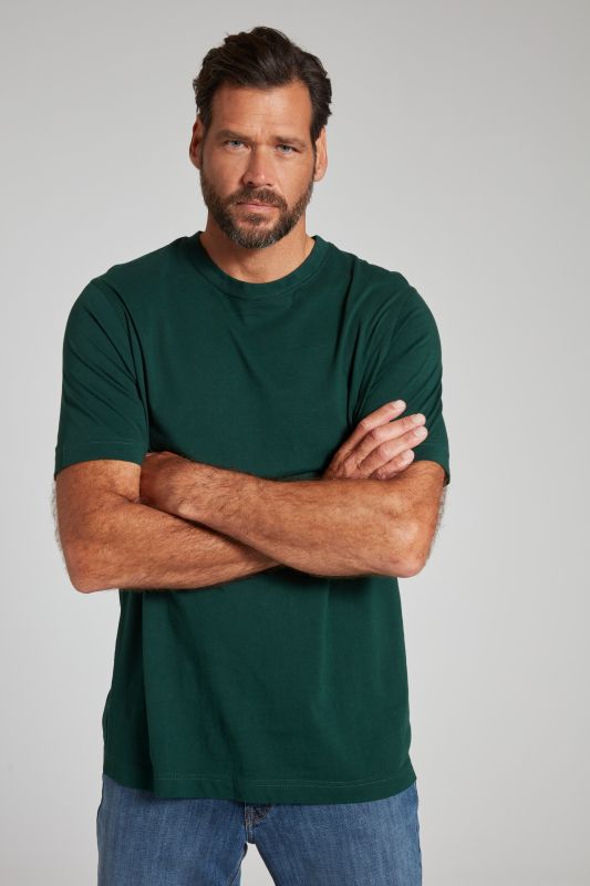 T-Shirt, Basic, Round neck, combed cotton, up to 8XL