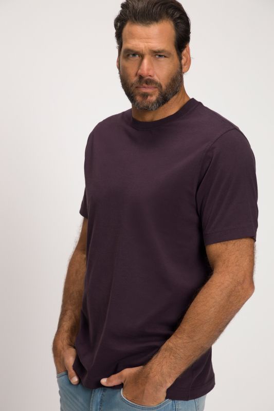 T-Shirt, Basic, Round neck, combed cotton, up to 8XL