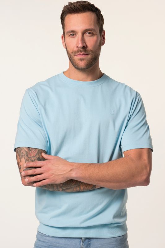 Stretch Hem Cotton Tee