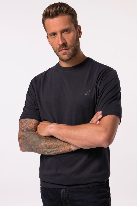 Stretch Hem Cotton Tee