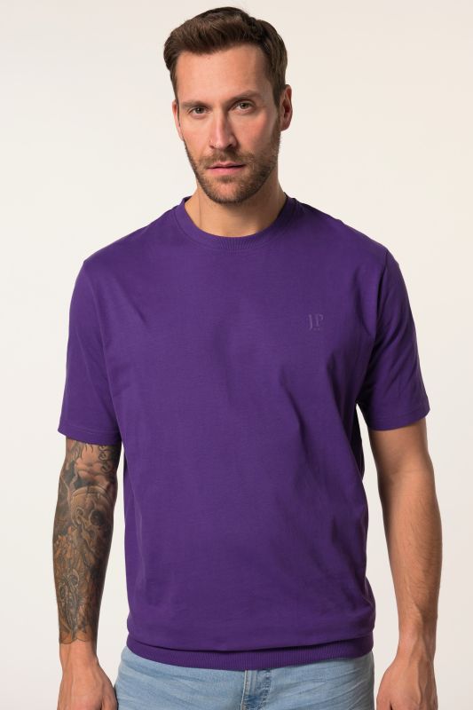 Stretch Hem Cotton Tee
