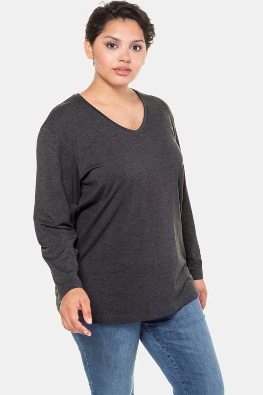 Back To Basics V-Neck Relaxed Fit Cotton Tee