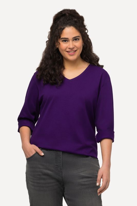Back To Basics V-Neck Relaxed Fit Cotton Tee