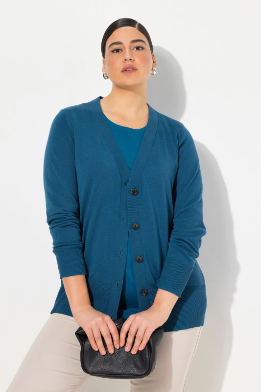 Classic Button Cardigan Sweater
