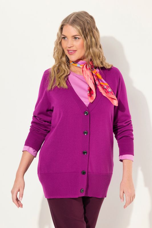 Classic Button Cardigan Sweater