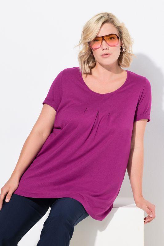 Essential Front Pleat Tee