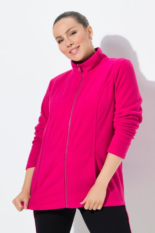 Modular Fleece Zip Front Jacket