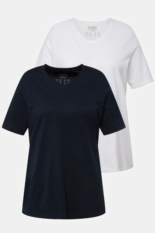 2 Pack of Eco Cotton Basic Tees