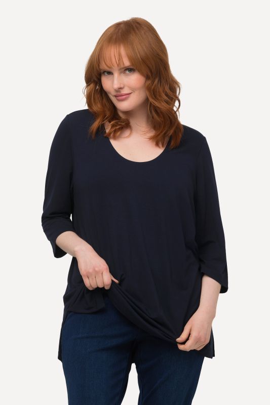 Round Neck Slinky Top