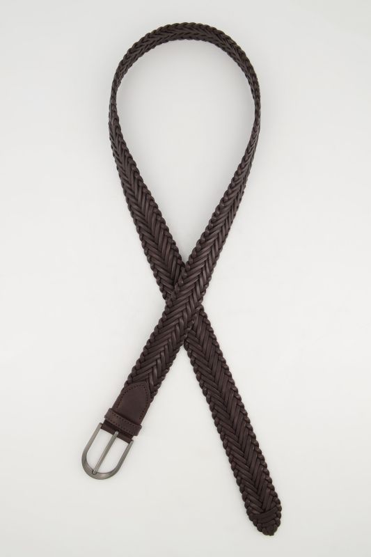 Leather belt