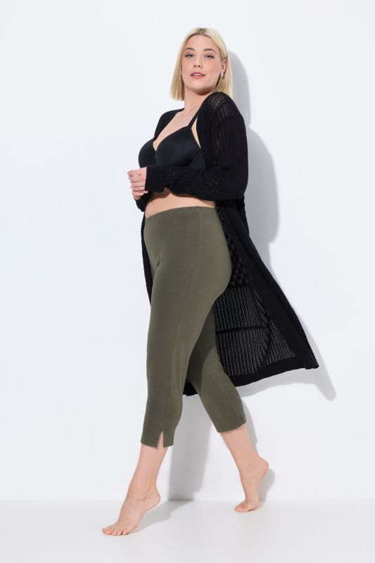 Basic Stretch Knit Capris
