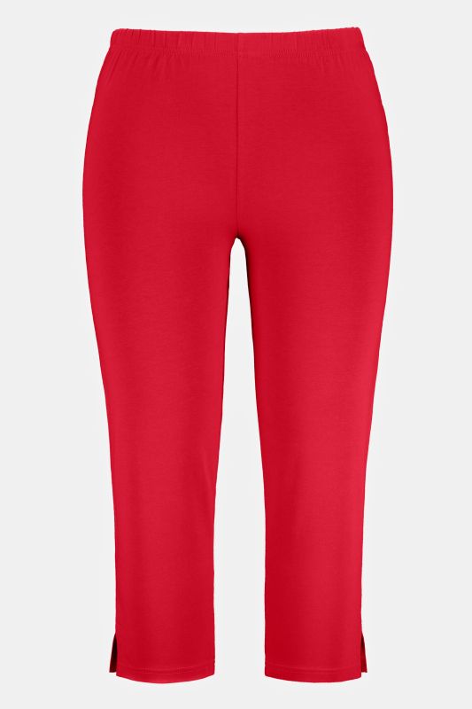 Basic Stretch Knit Capris