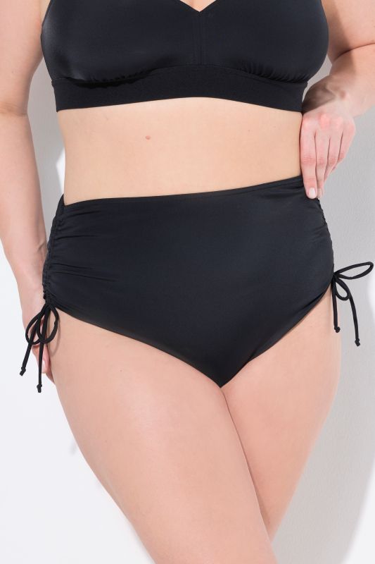 Side Gathered Bikini Bottoms