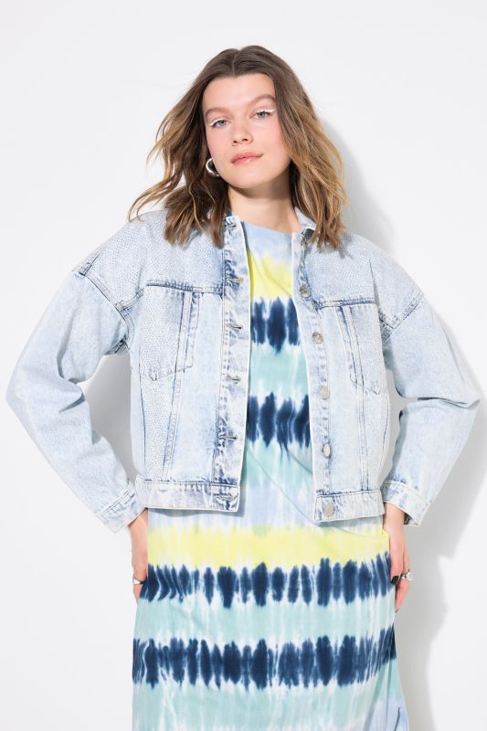 Rhinestone Denim Jacket