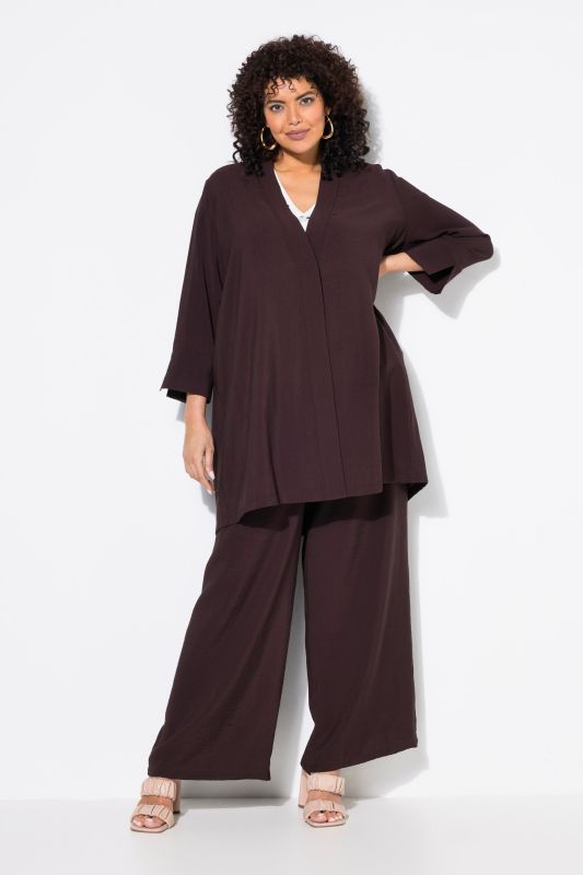 Oversized V-Neck Snap Close Cardigan