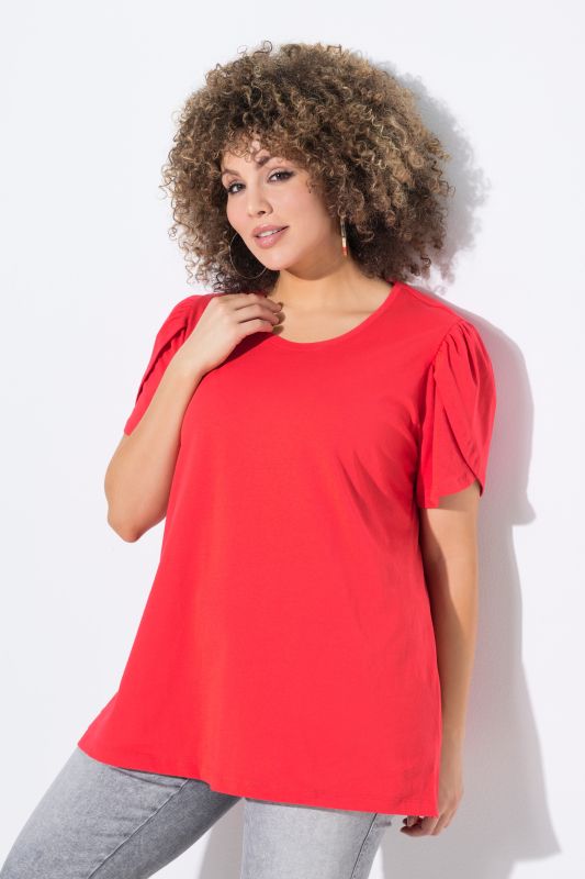 Draped Sleeve Tee