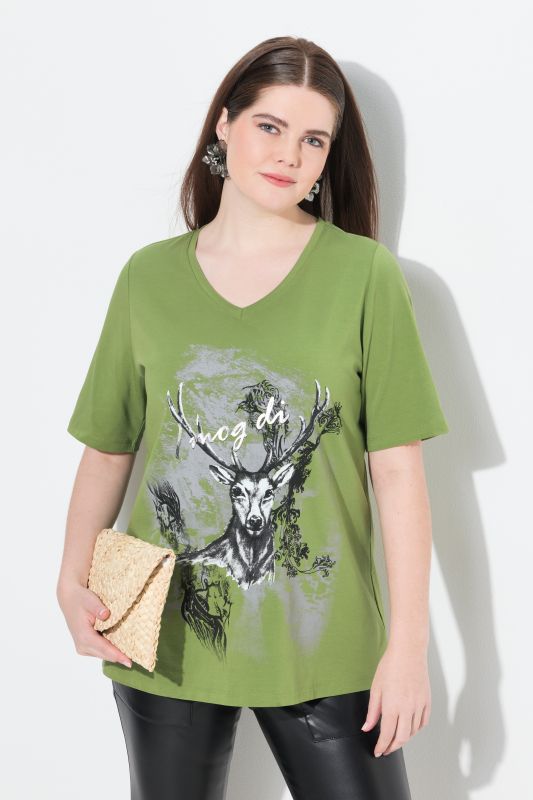 Deer Short Sleeve Graphic Tee